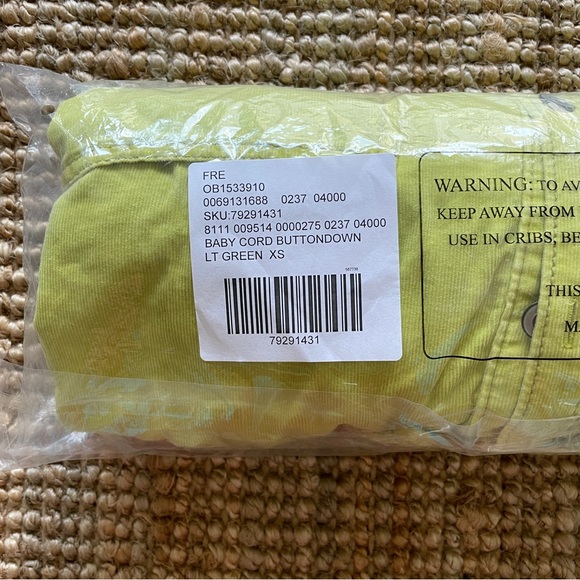 NEW Free People Baby Cord Buttondown Shirt - Picture 10 of 12